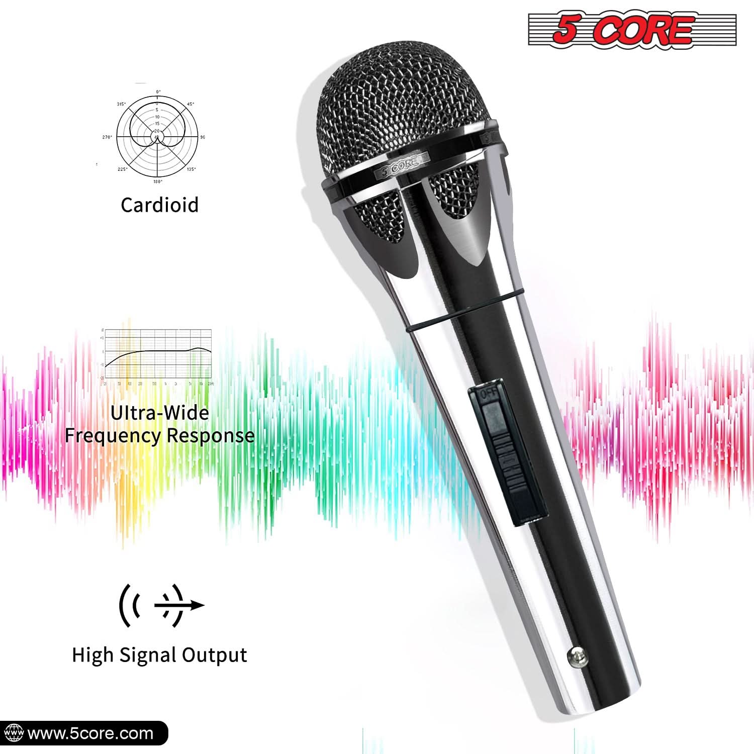 Microphone dynamique XLR 5 cœu - Shure Mic Sm58 avis et prix