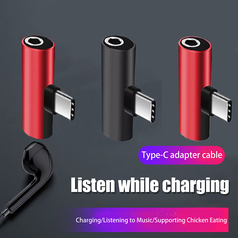 Adaptateur métallique USB Type - Earphone Splitter Jack avis et prix