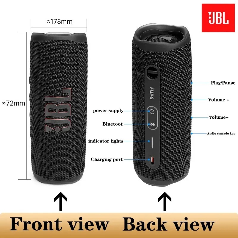 Enceinte Bluetooth cylindrique - Jbl Speaker Flip 6 avis et prix